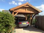 carport with an arch 3.5x5m