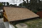 white cedar carport roof 